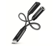 Karta dźwiękowa AXAGON ADA-HCPD Zewnętrzna karta dźwiękowa USB-C 32bit DAC 3.5mm (F) złącze, 384kHz + PD 60W